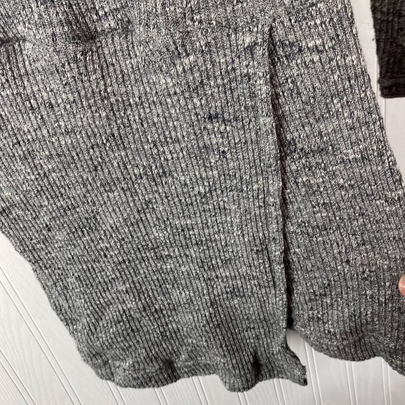 Free People Turtleneck Sweater tunic Long sleeve gray Size XS - Picture 3 of 4
